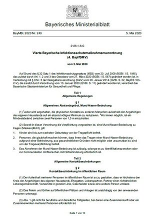 Bayerisches-Ministerialblatt-Covid19-MNS-Masken