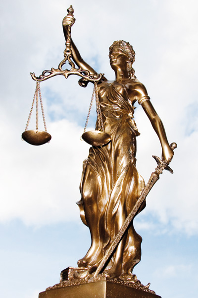 Begleitbild: Statue der Justitia