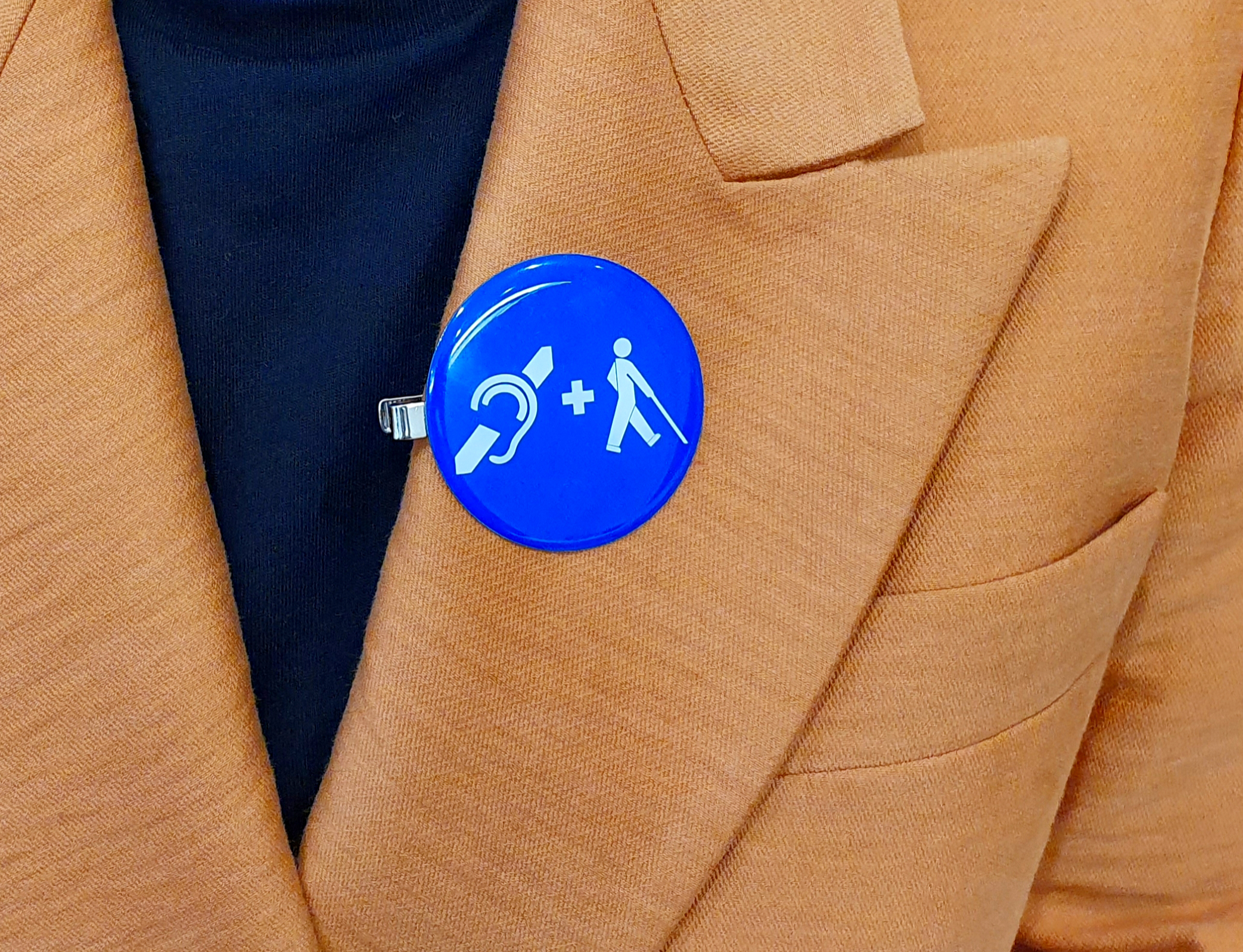 Int. Zeichen für Taubblindheit Int. Zeichen für Taubblindheit