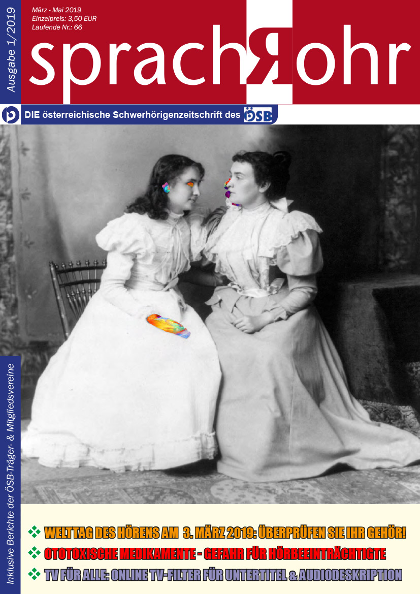 Cover Sprach-R-ohr 1.2019 Cover Sprach-R-ohr 1.2019
