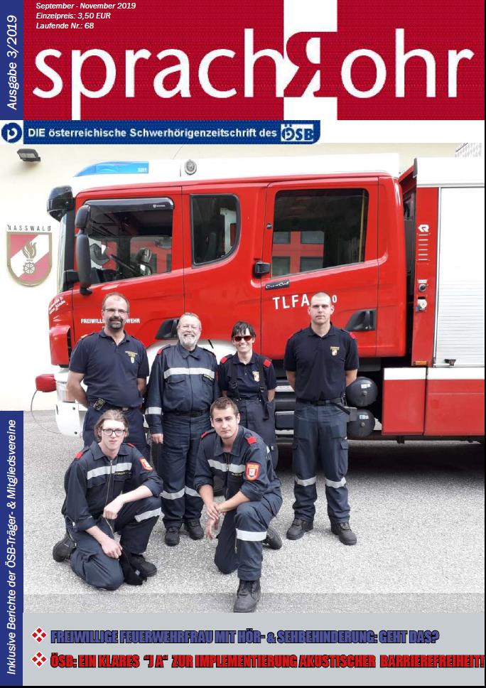 Cover Sprach-R-ohr 3.19 Cover Sprach-R-ohr 3.19
