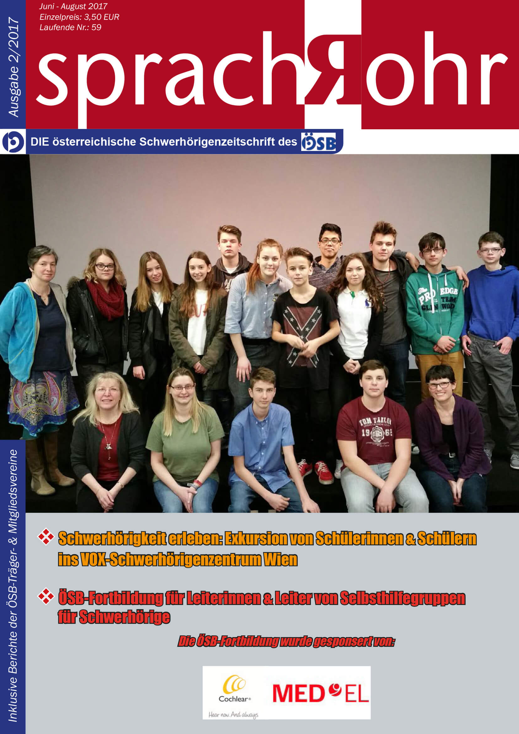 sprach-R-ohr Cover, Ausgabe 2/2017