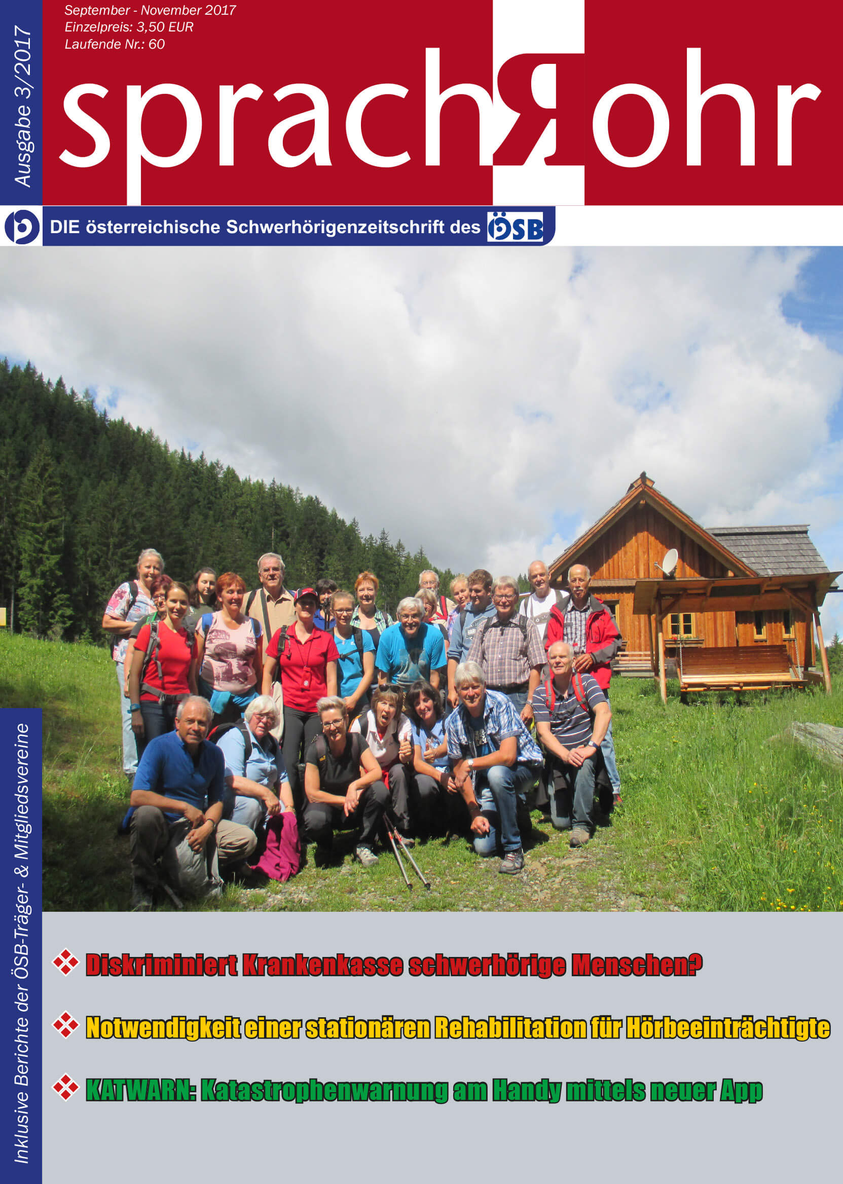 sprach-R-ohr Cover, Ausgabe 3/2017
